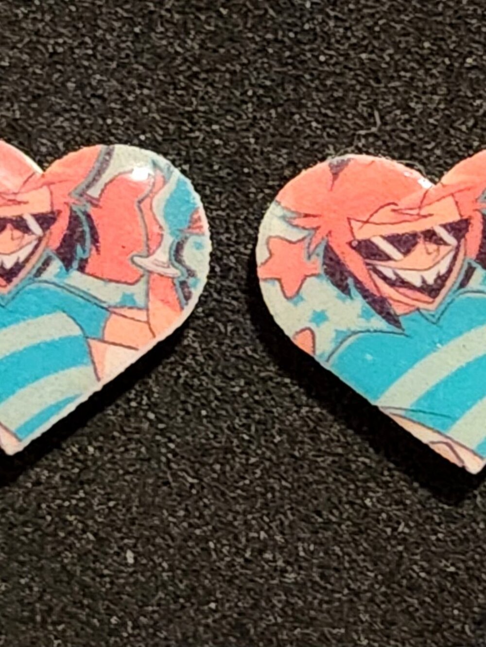 Summer Alastor Earrings - Hazbin Hotel